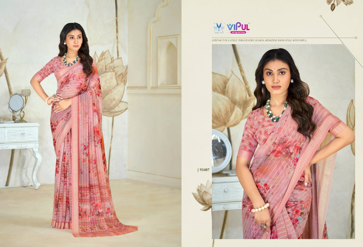 93407 Mahima Vol 2 Vipul Georgette Sarees