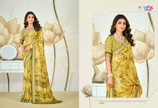 93411 Mahima Vol 2 Vipul Georgette Sarees