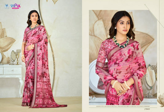 93413 Mahima Vol 2 Vipul Georgette Sarees