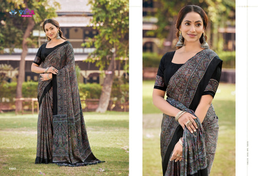 93603 Heritage Vol 14 Vipul Crepe Sarees