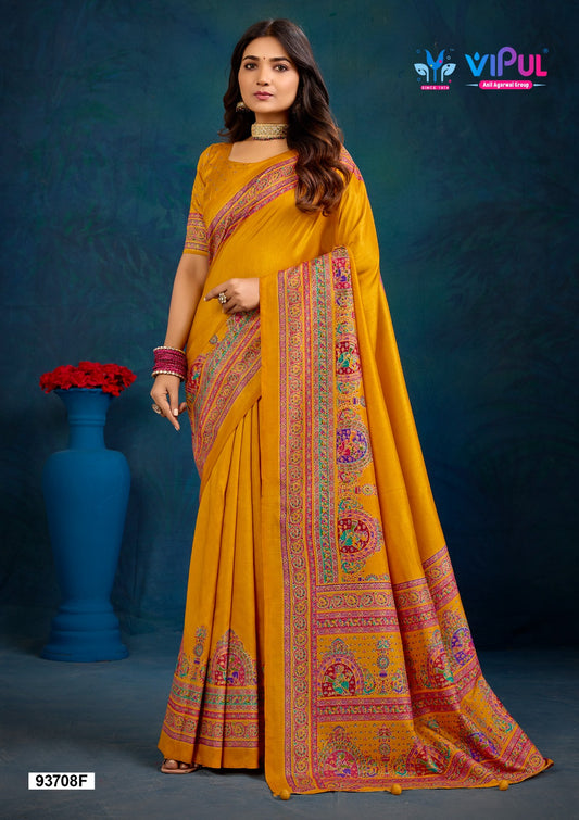 93708-F Vipul Silk Sarees