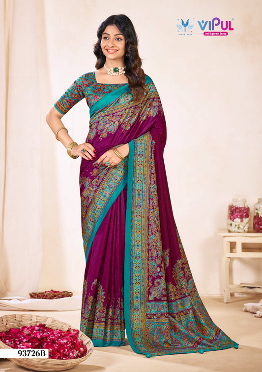 93726-B Vipul Silk Sarees