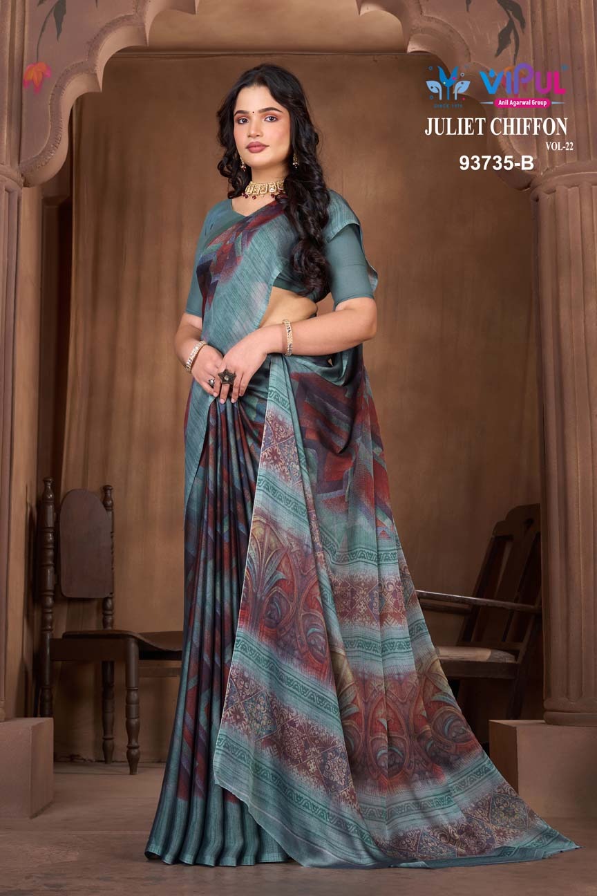 93735-B Juliet Vipul Chiffon Sarees