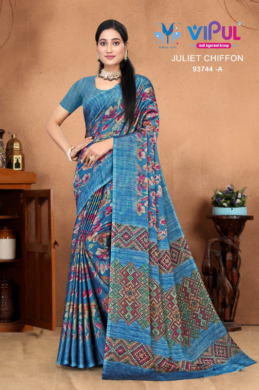 93744-A Juliet Vipul Chiffon Sarees