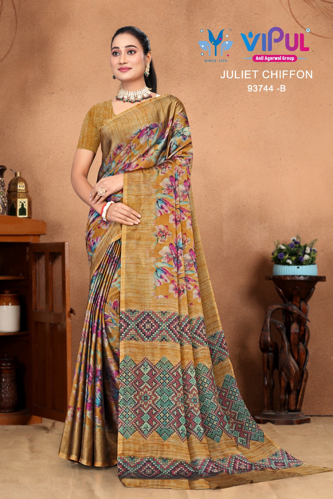 93744-B Juliet Vipul Chiffon Sarees