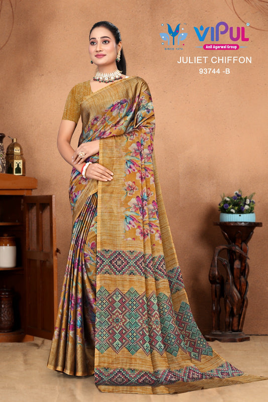 93744-B Juliet Vipul Chiffon Sarees