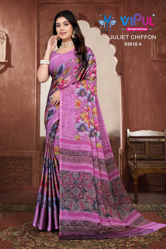 93816-A Juliet Vipul Chiffon Sarees