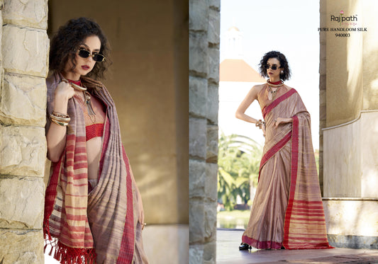 940003 Redbull Rajpath Katan Sarees