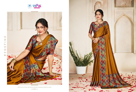 94007 Juliet Vol 26 Vipul Chiffon Sarees