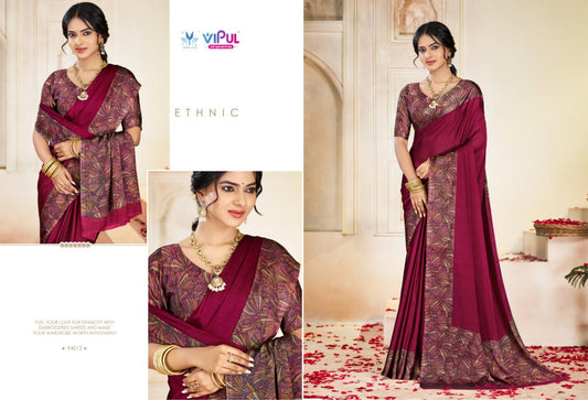 94012 Juliet Vol 26 Vipul Chiffon Sarees