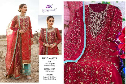 Dn 4075 Alk Pakistani Salwar Suits