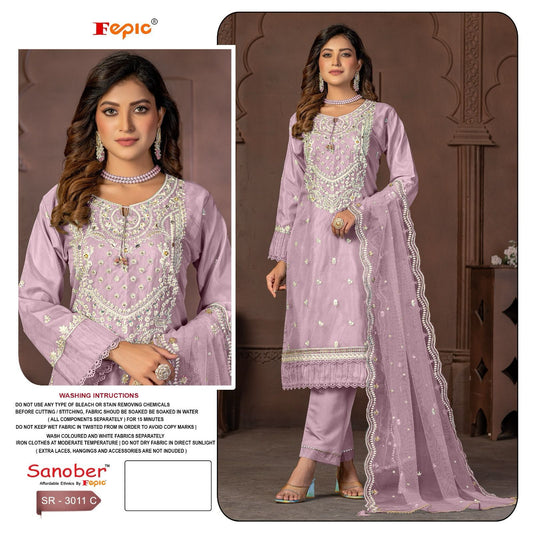 3011C Sanober Pakistani Readymade Suits