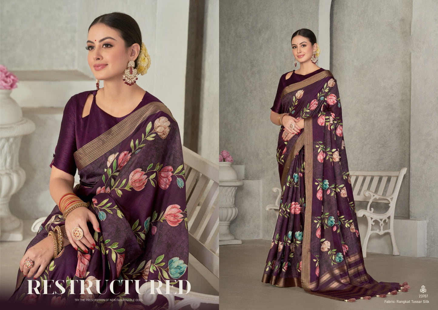 23707 Eshani Mahotsav Sarees