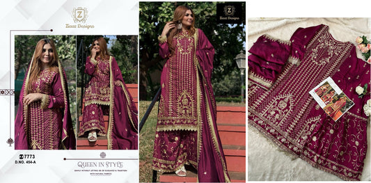 454A Ziaaz Designs Pakistani Salwar Suits