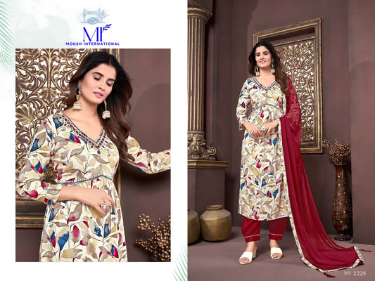 2228 Afgani Alia Vol 1 Moksh Readymade Suits