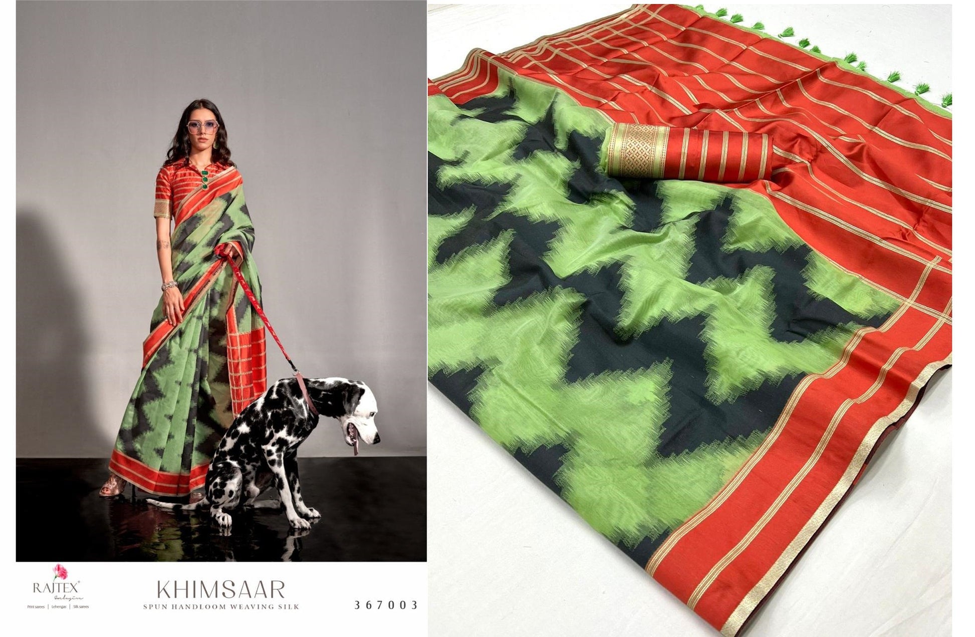 367003 Khimsaar Rajtex Sarees