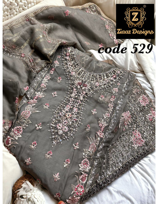 529 Ziaaz Designs Pakistani Salwar Suits