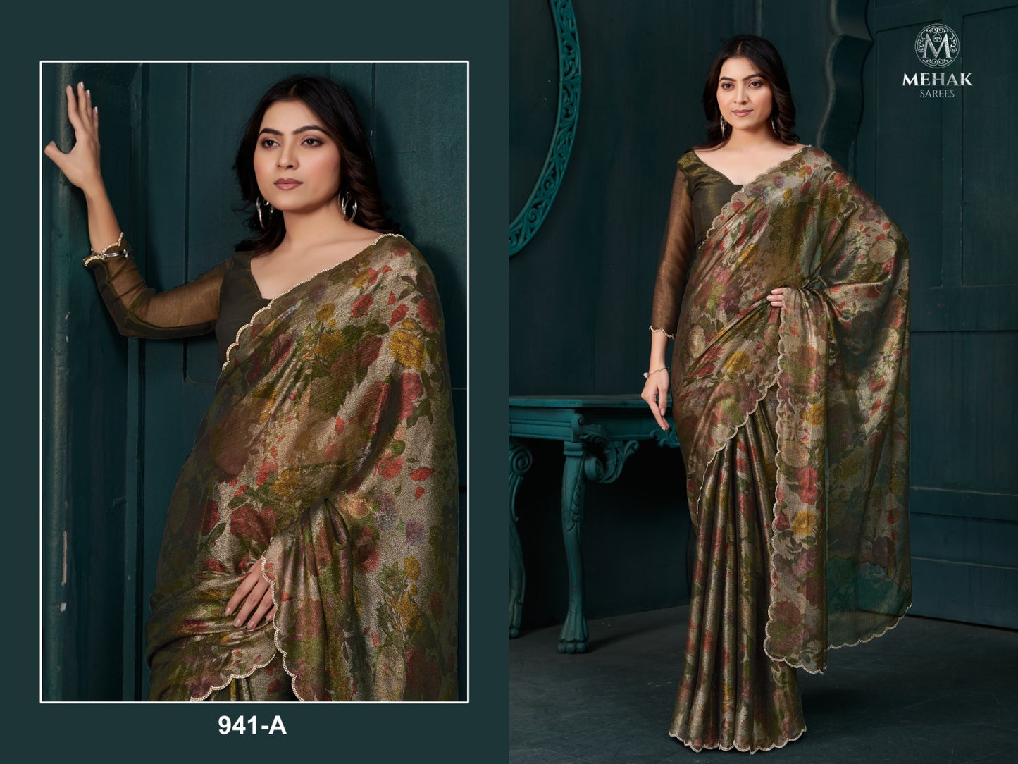 941A Mehek Silk Sarees