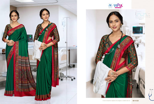 94402 Smart Silk Vol 7 Vipul Crepe Sarees