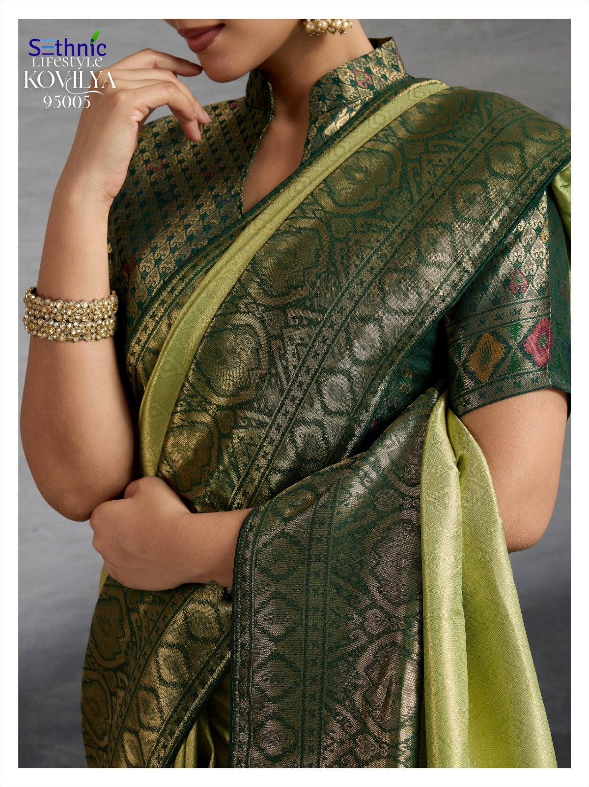 95005 Kovilya Vol 2 Sethnic Soft Silk Sarees