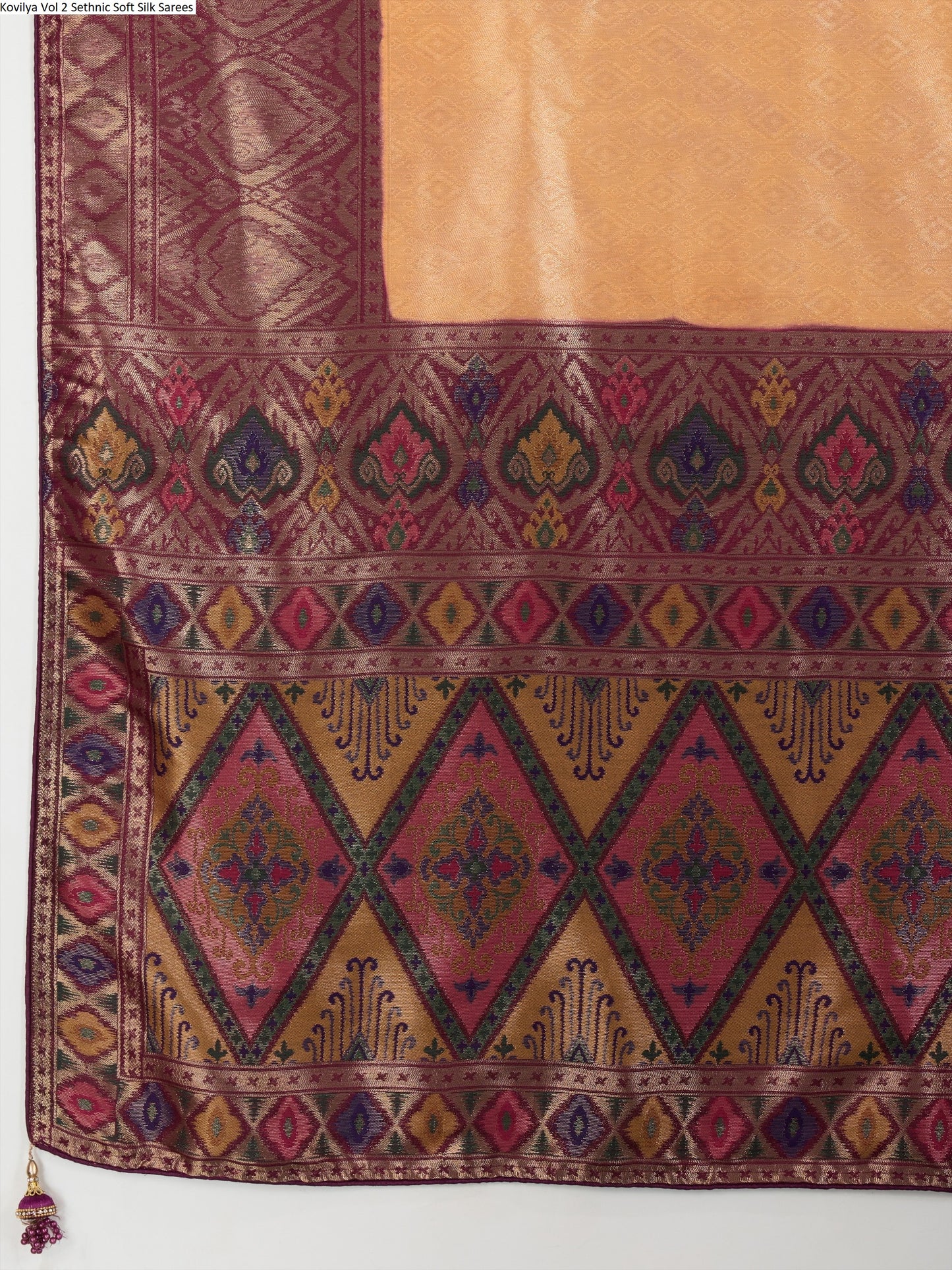 95006 Kovilya Vol 2 Sethnic Soft Silk Sarees