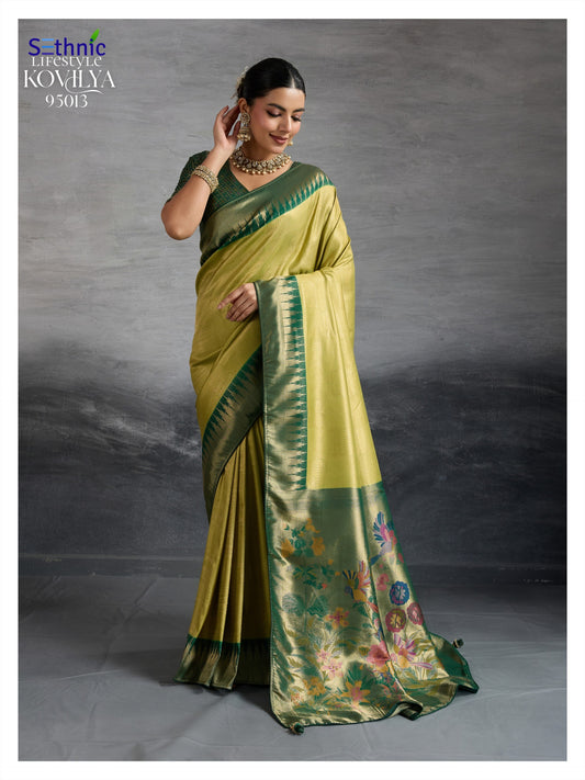 95013 Kovilya Vol 4 Sethnic Kanjivaram Silk Sarees