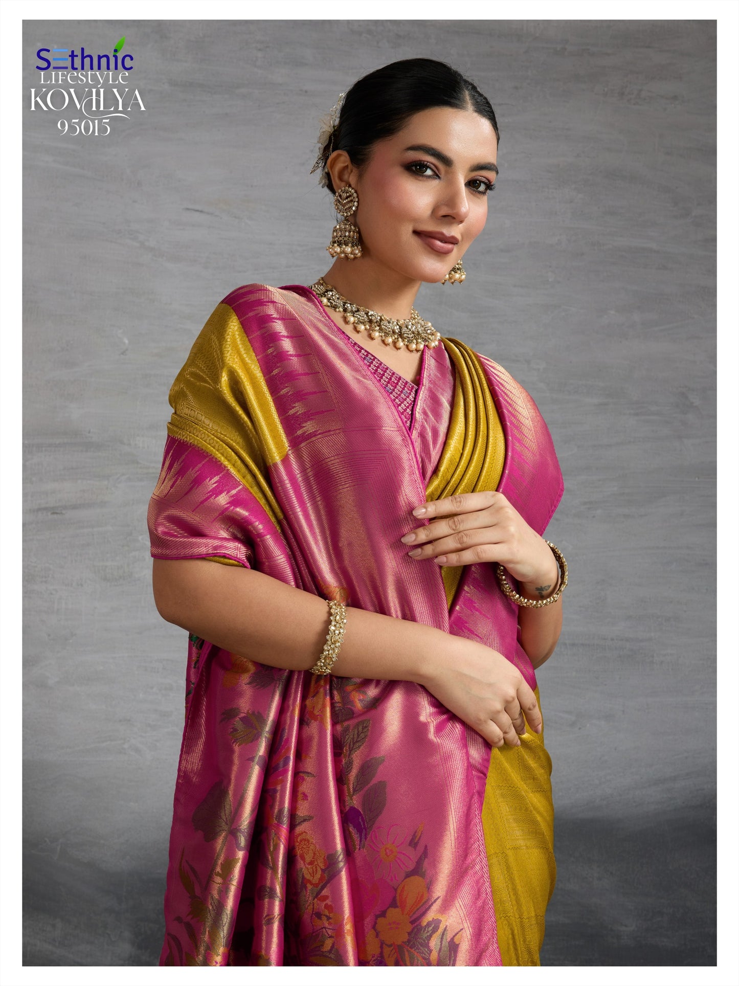 95015 Kovilya Vol 4 Sethnic Kanjivaram Silk Sarees