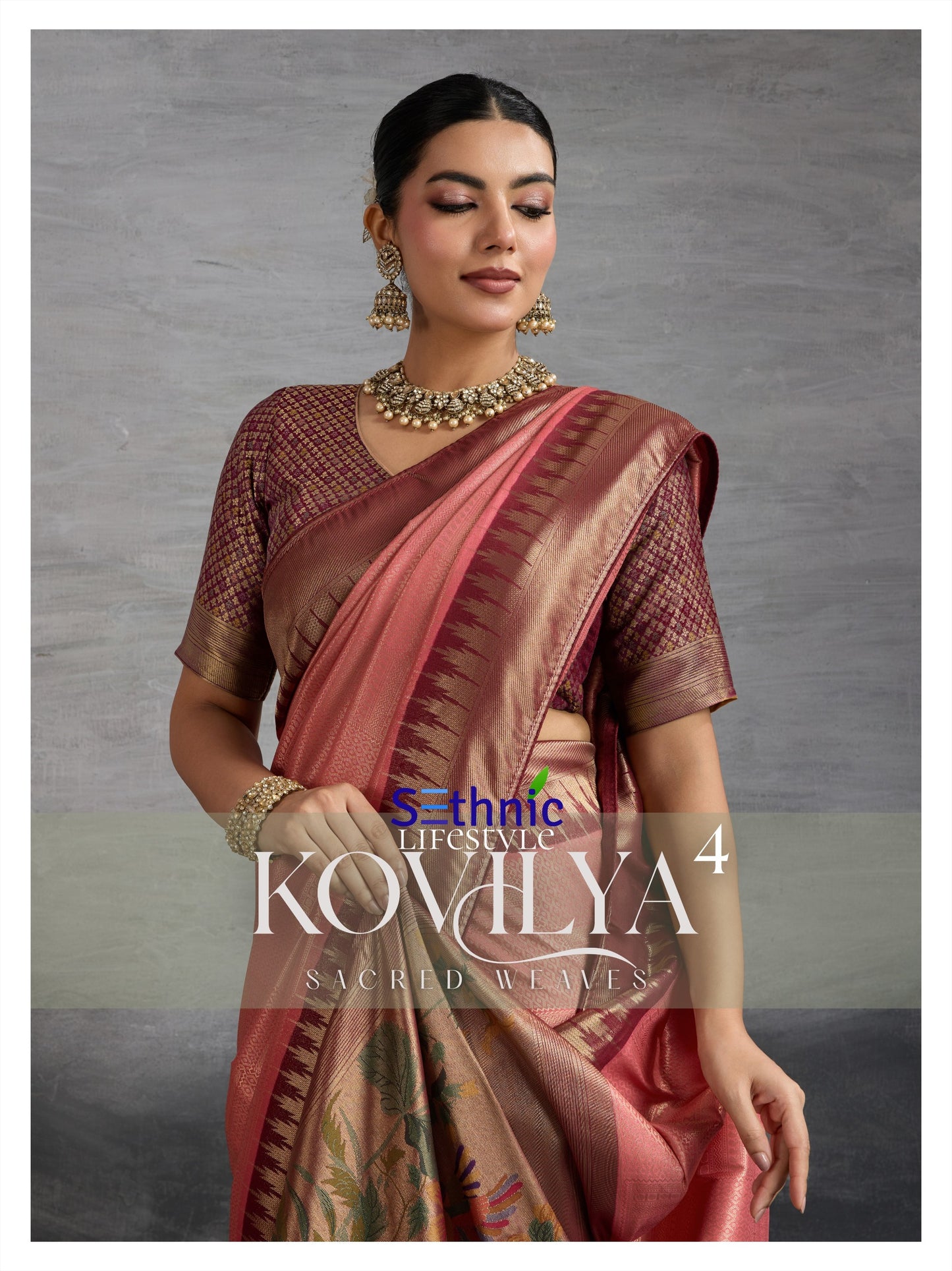 95016 Kovilya Vol 4 Sethnic Kanjivaram Silk Sarees