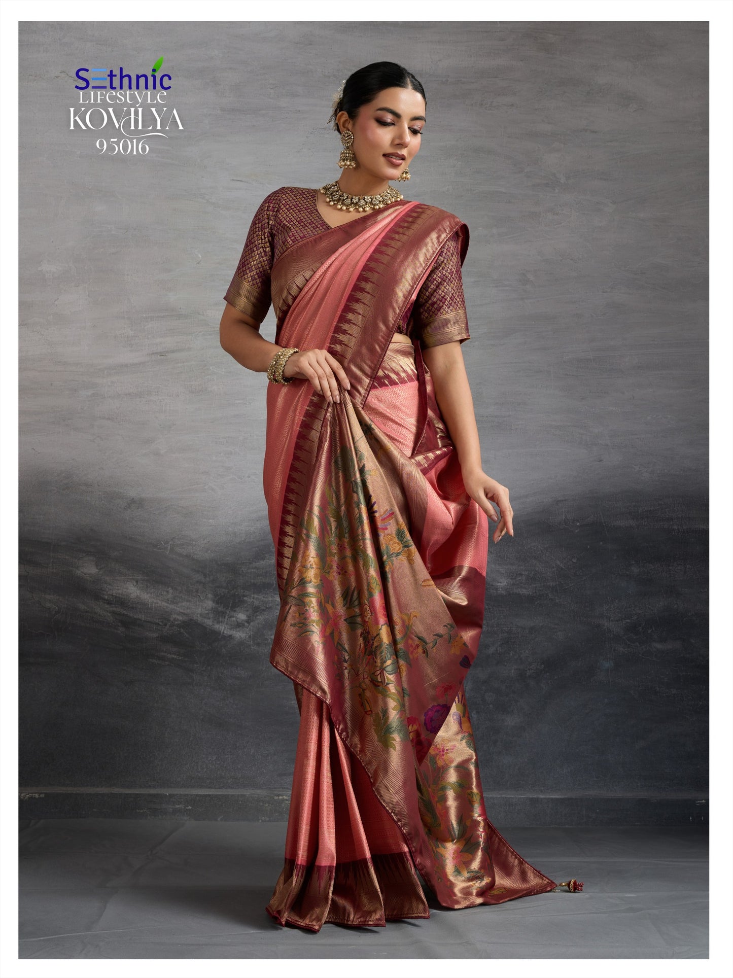 95016 Kovilya Vol 4 Sethnic Kanjivaram Silk Sarees
