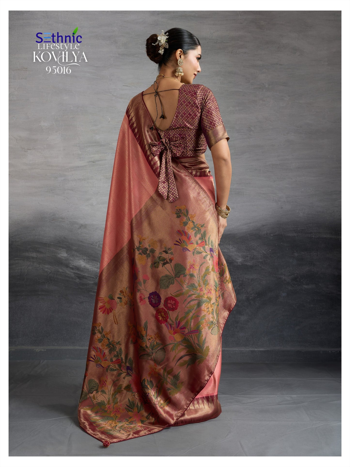 95016 Kovilya Vol 4 Sethnic Kanjivaram Silk Sarees