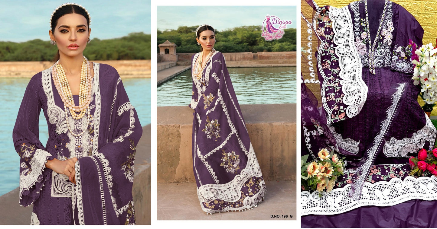 196G Dinsaa Suit Pakistani Salwar Suits