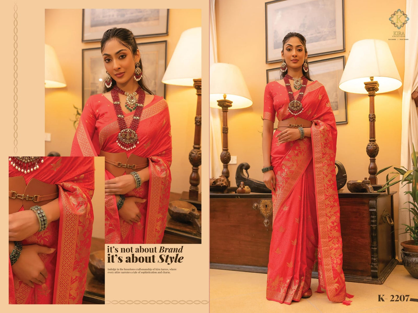 2207 Scarlett Vol 2 Kira Sarees