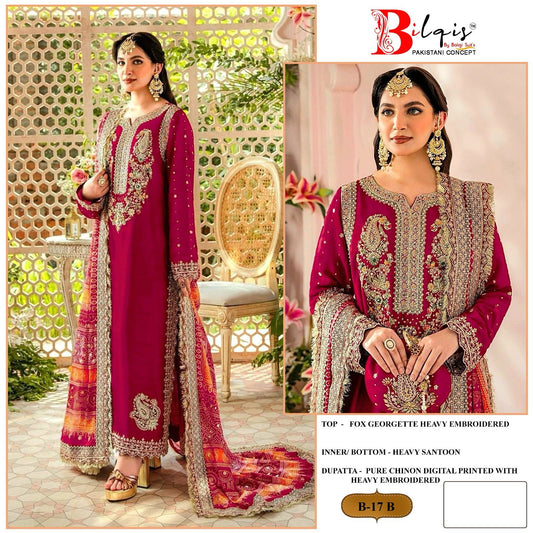 17B Bilqis Pakistani Salwar Suits