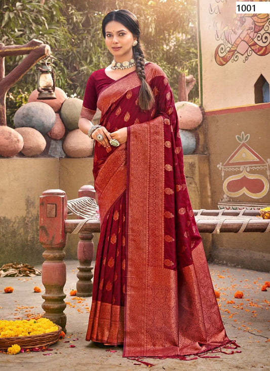 1001 Amrit Bunawat Sarees