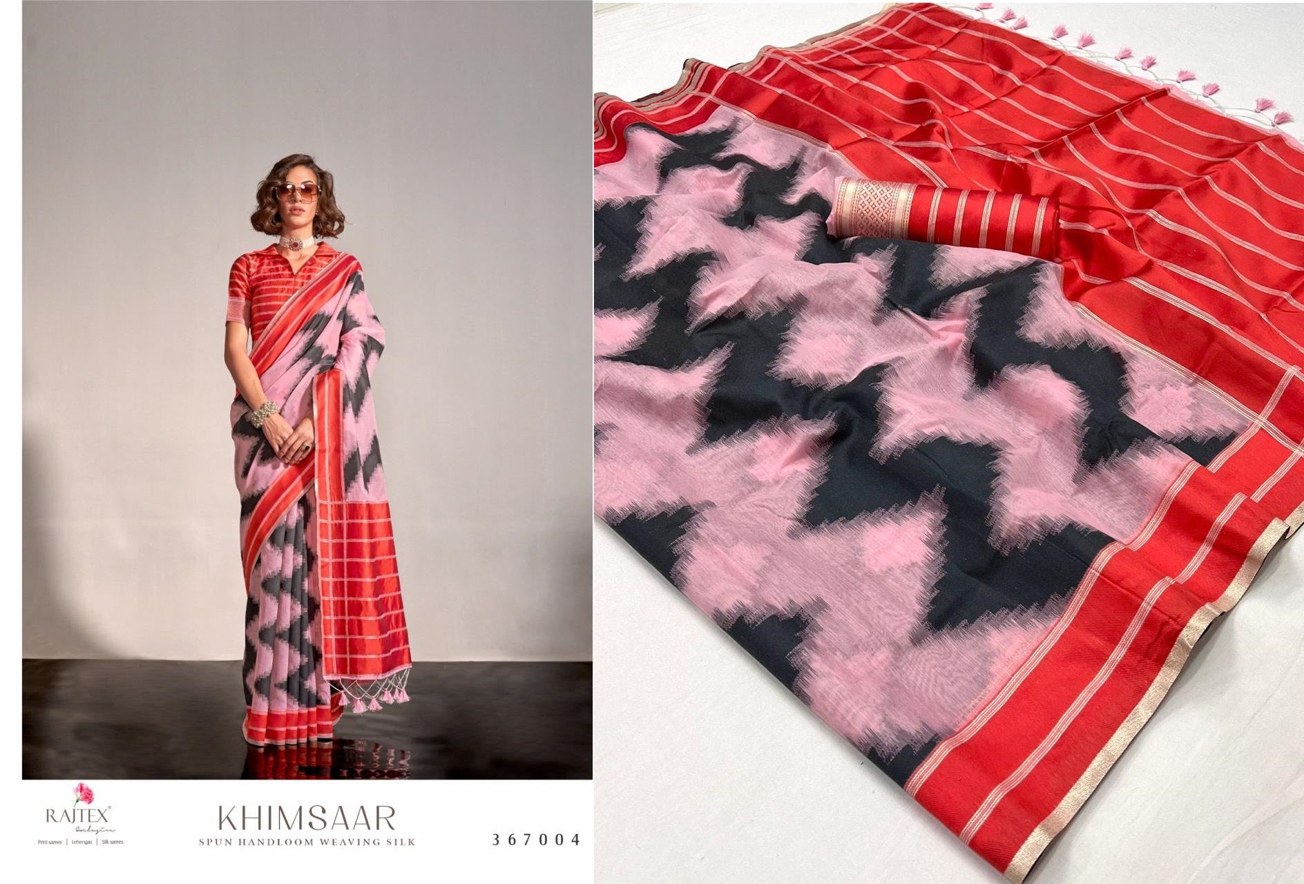 367004 Khimsaar Rajtex Sarees