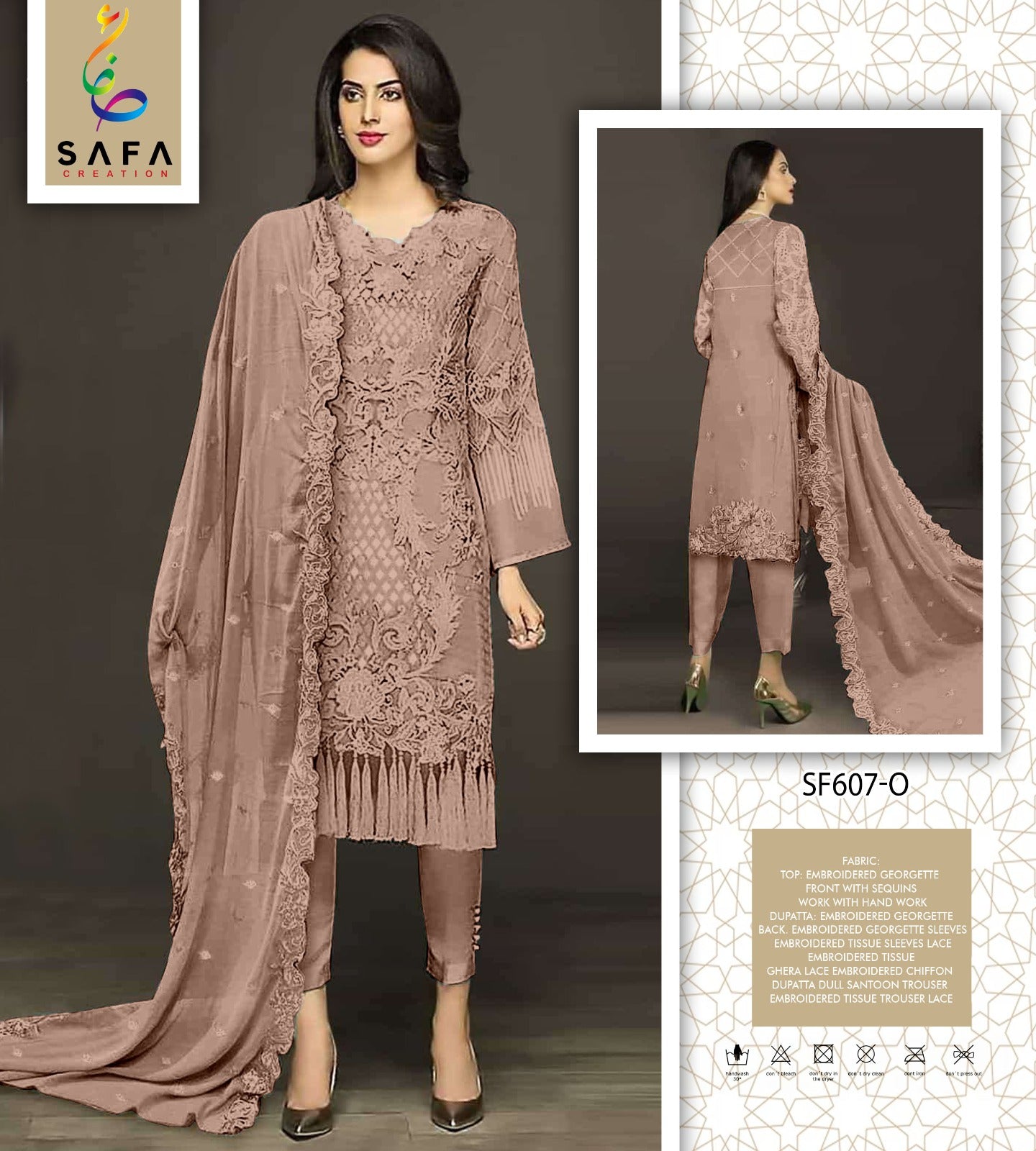 607 O Safa Creation Pakistani Salwar Suits