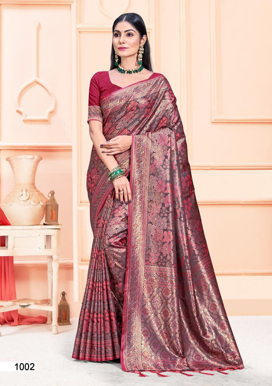 1002 Asha Bunawat Sarees