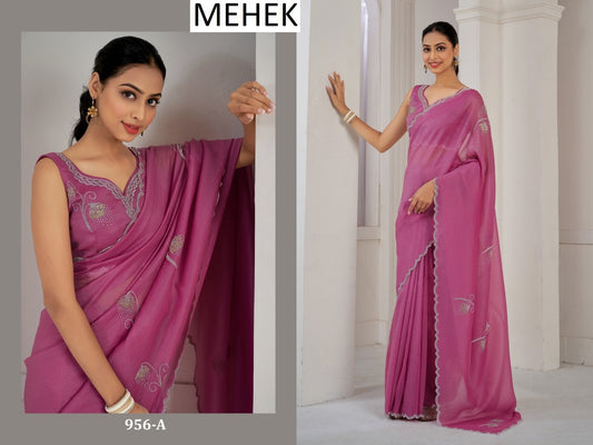 956A Mehek Jarkan Sarees