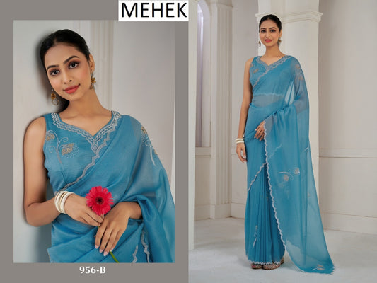 956B Mehek Jarkan Sarees