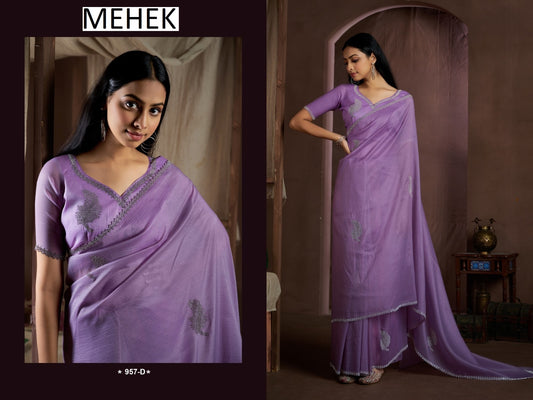 957D Mehek Jarkan Sarees