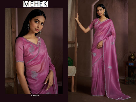 957F Mehek Jarkan Sarees