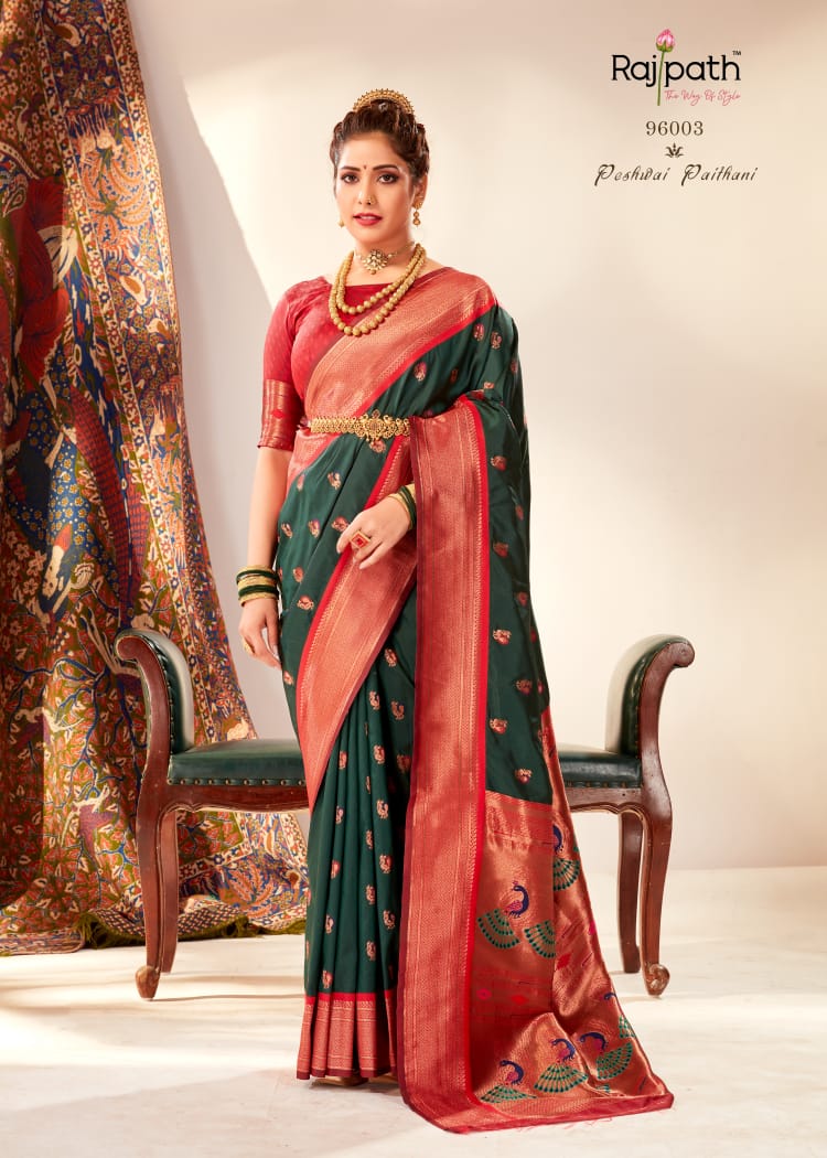 96003 Mihira Rajpath Paithani Silk Sarees