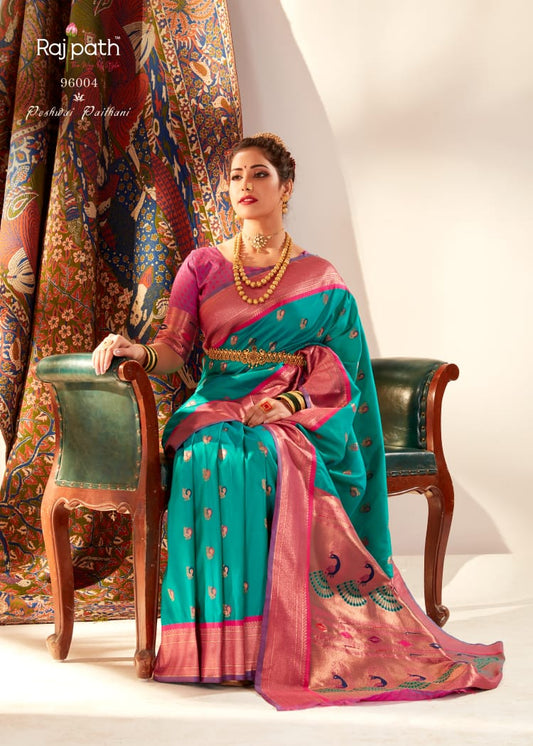 96004 Mihira Rajpath Paithani Silk Sarees