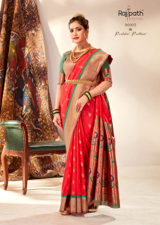 96005 Mihira Rajpath Paithani Silk Sarees