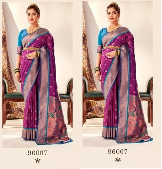 96007 Mihira Rajpath Paithani Silk Sarees