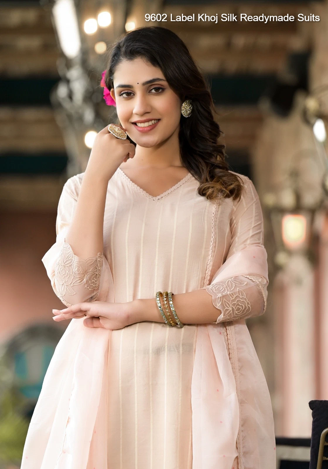 9602 Label Khoj Silk Readymade Suits