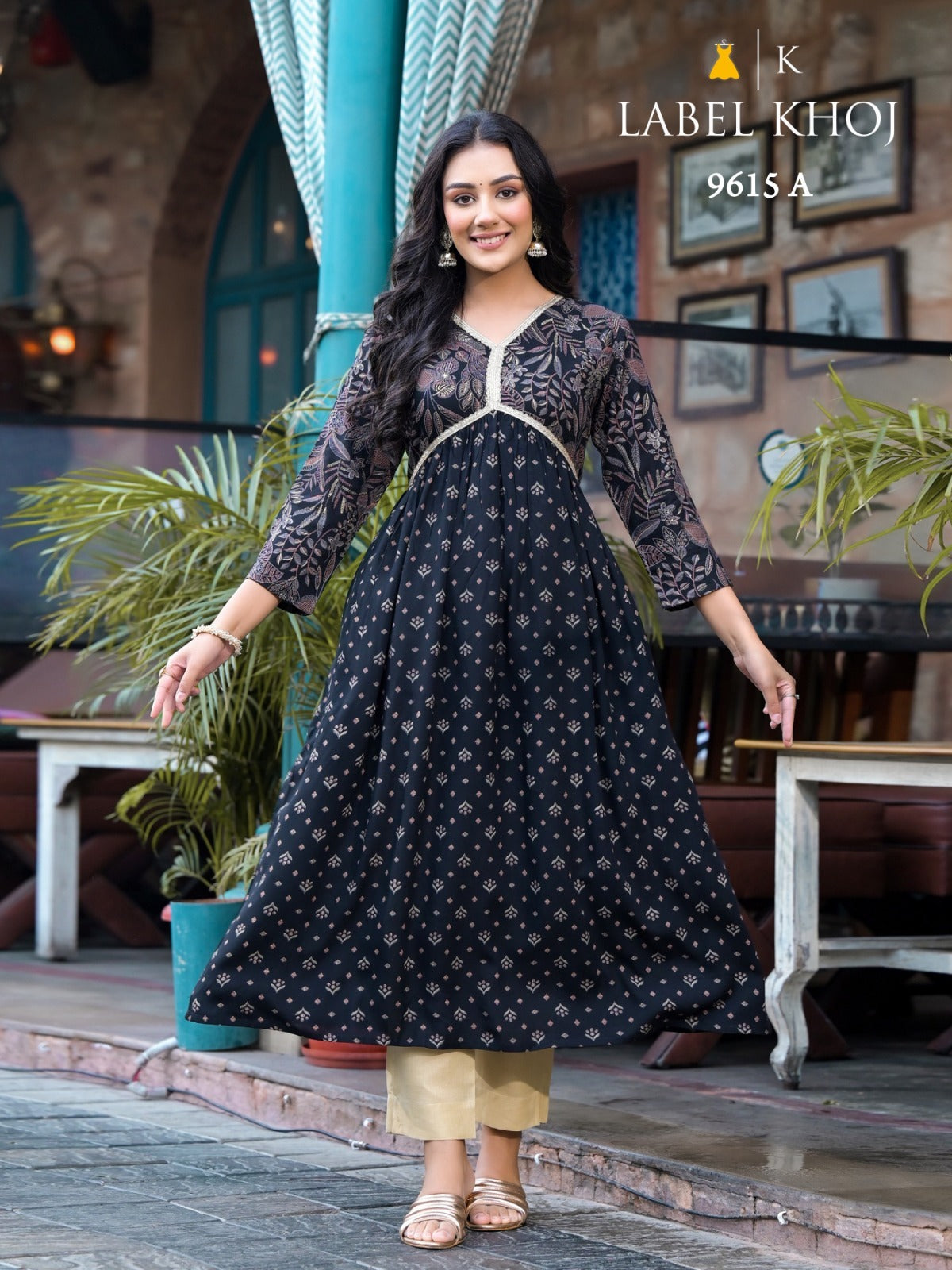 9615A Label Khoj Alia Kurti