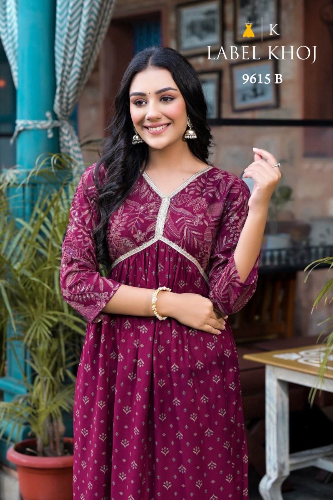 9615B Label Khoj Alia Kurti
