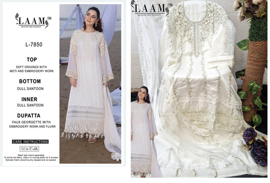 7850 Al Laam Pakistani Salwar Suits