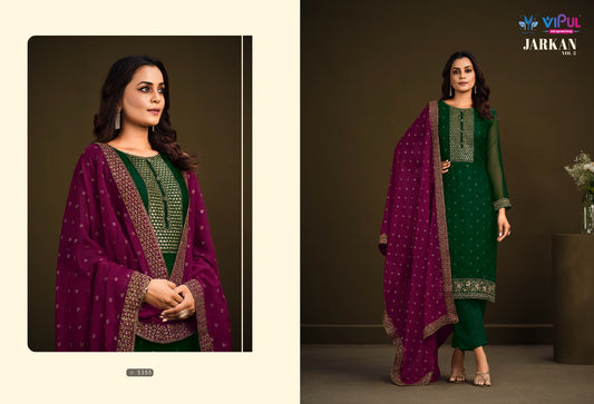 5355 Jarkan Vol 2 Vipul Unstitched Suits